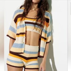 Zara 3 piece matching knit set